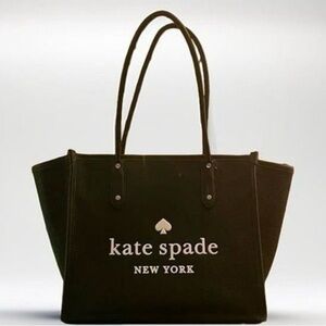 Kate Spade Black Pebble Leather Ella Tote - EUC Large
